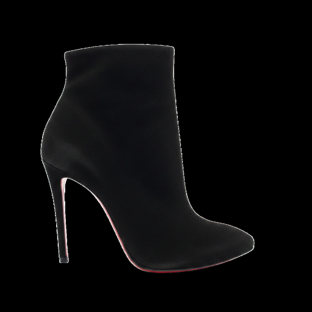 Christian Louboutin Sleek Black Stiletto Ankle Boots Size 36.5 EU / US 6.5